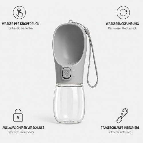 AquaPaw - Portable Waterbottle
