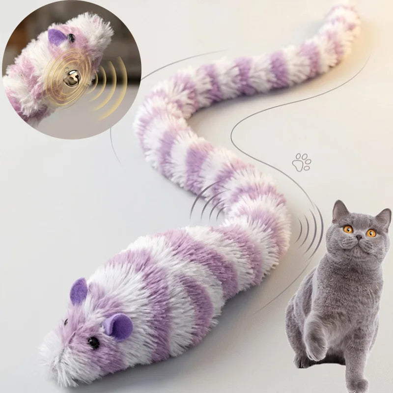 PurrPlay Plush Mouse