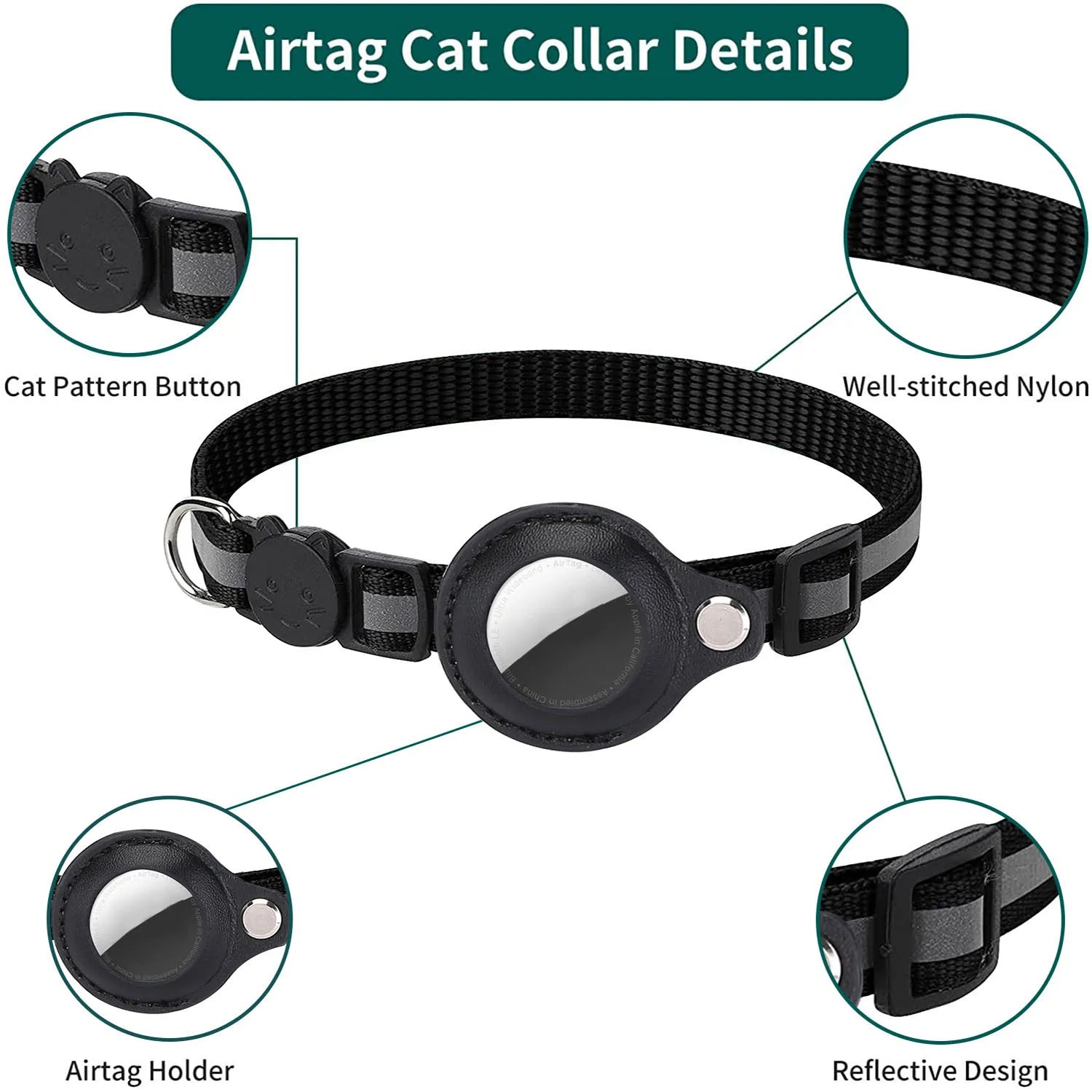 PAWS Airtag Collar